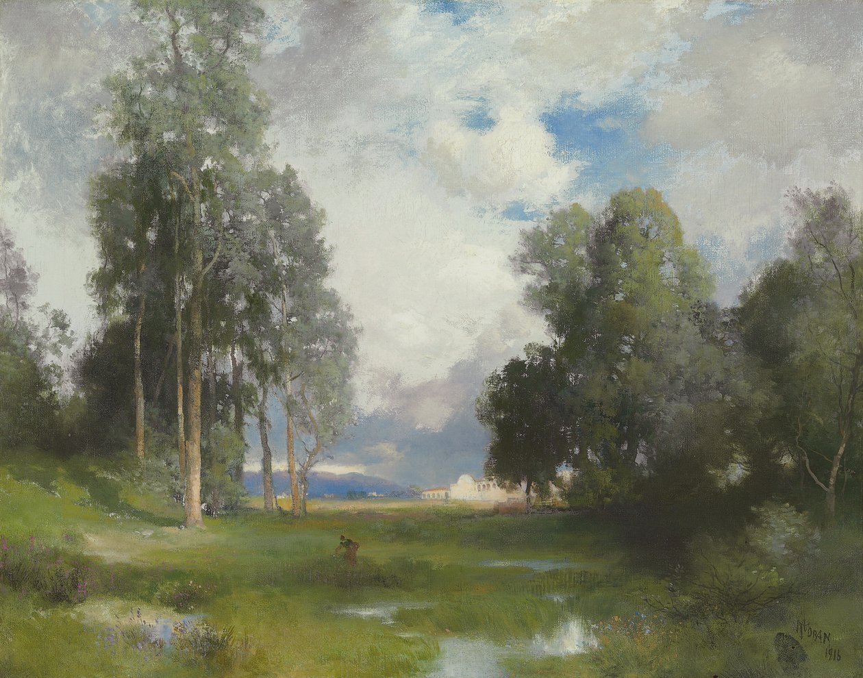 Mission de Santa Barbara, 1916 - Thomas Moran