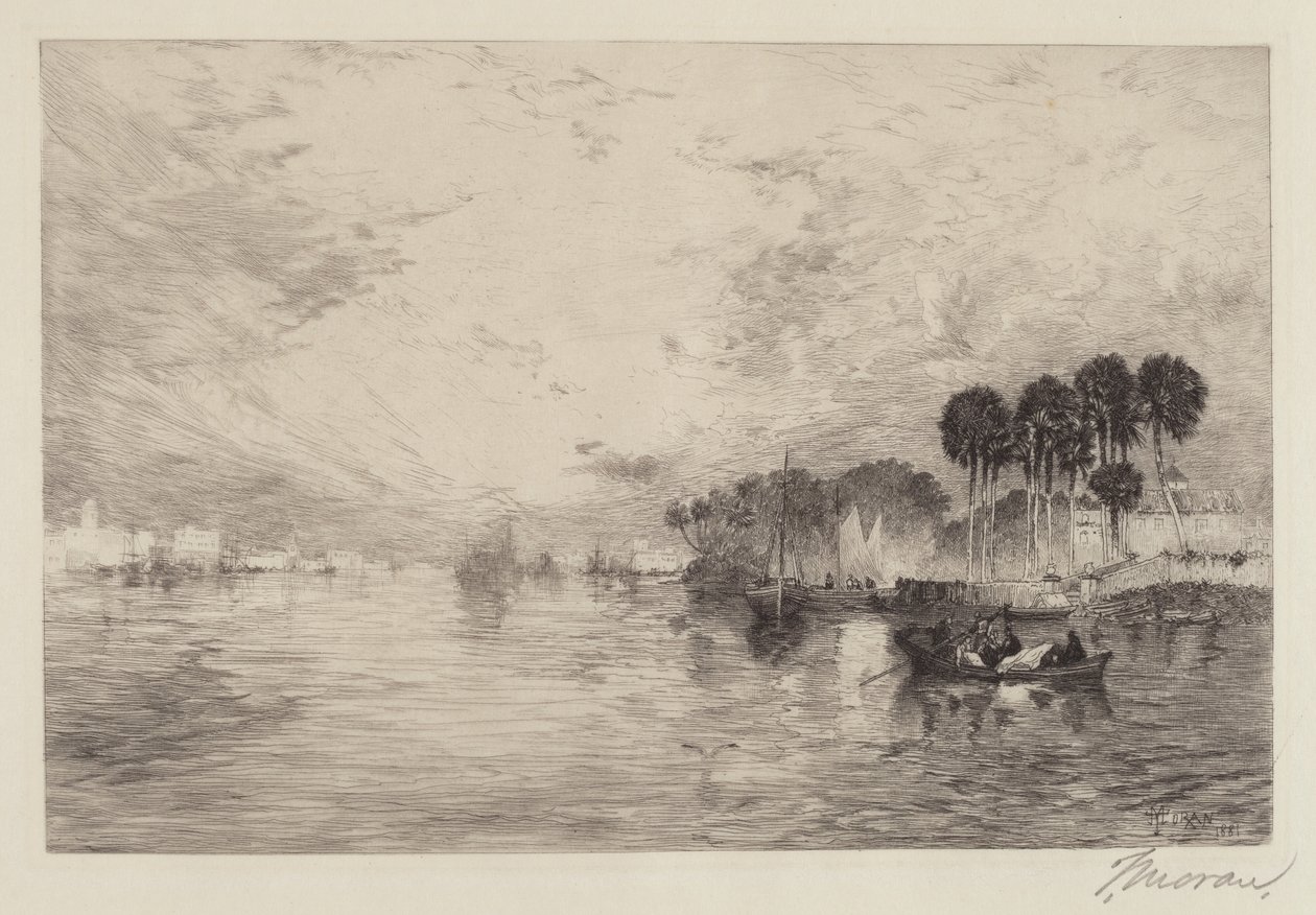 Rivière Saint-Jean, Floride - Thomas Moran