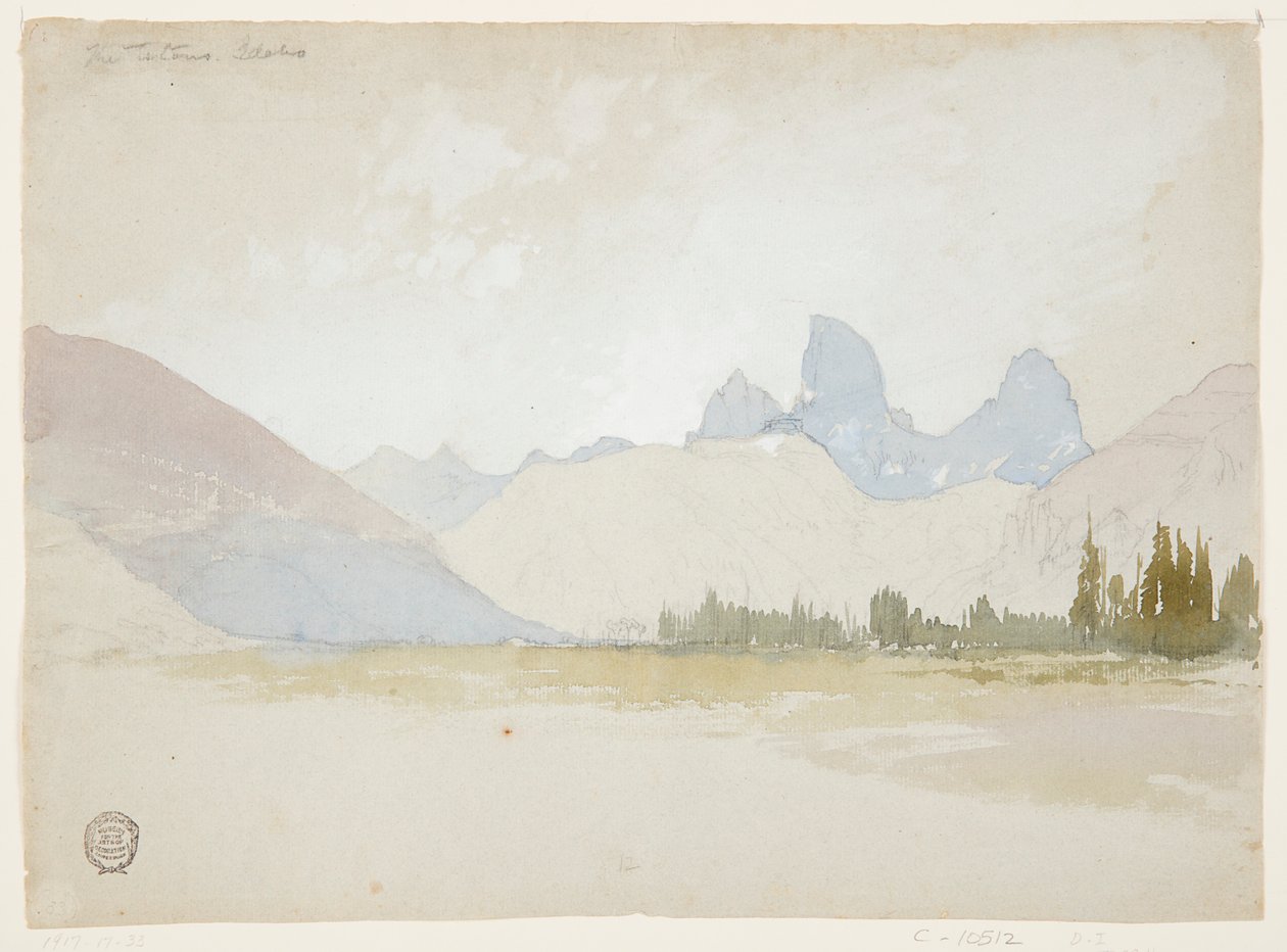 Les Tetons, Idaho - Thomas Moran