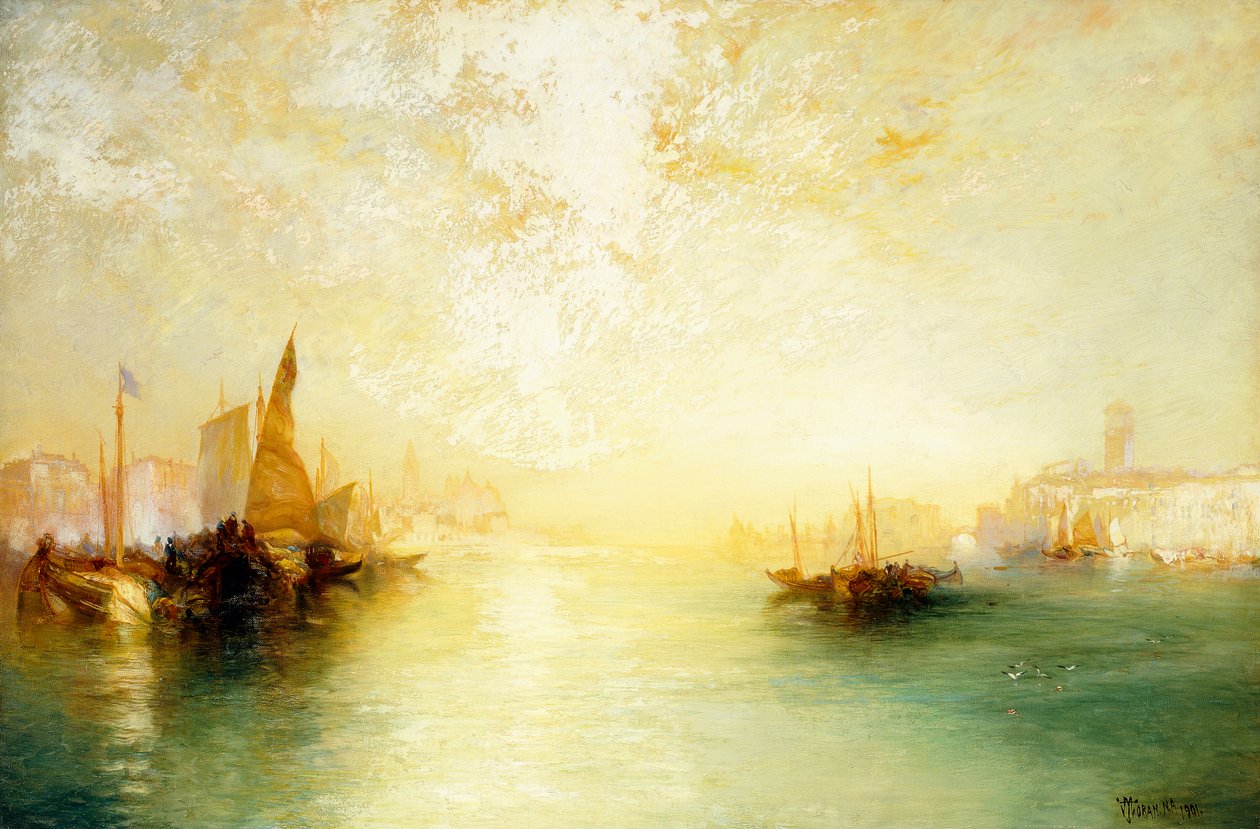 Venise, 1909 - Thomas Moran