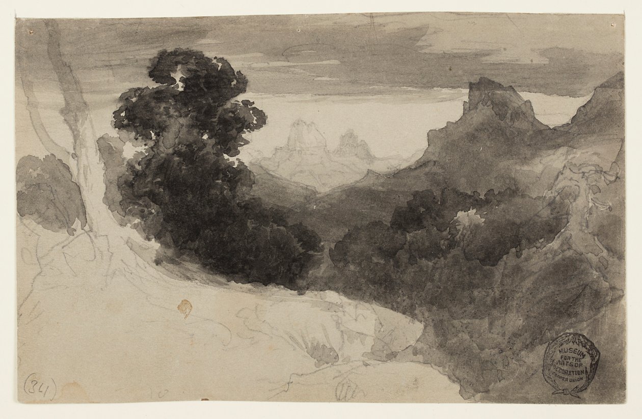 Vue des Tetons, Wyoming - Thomas Moran