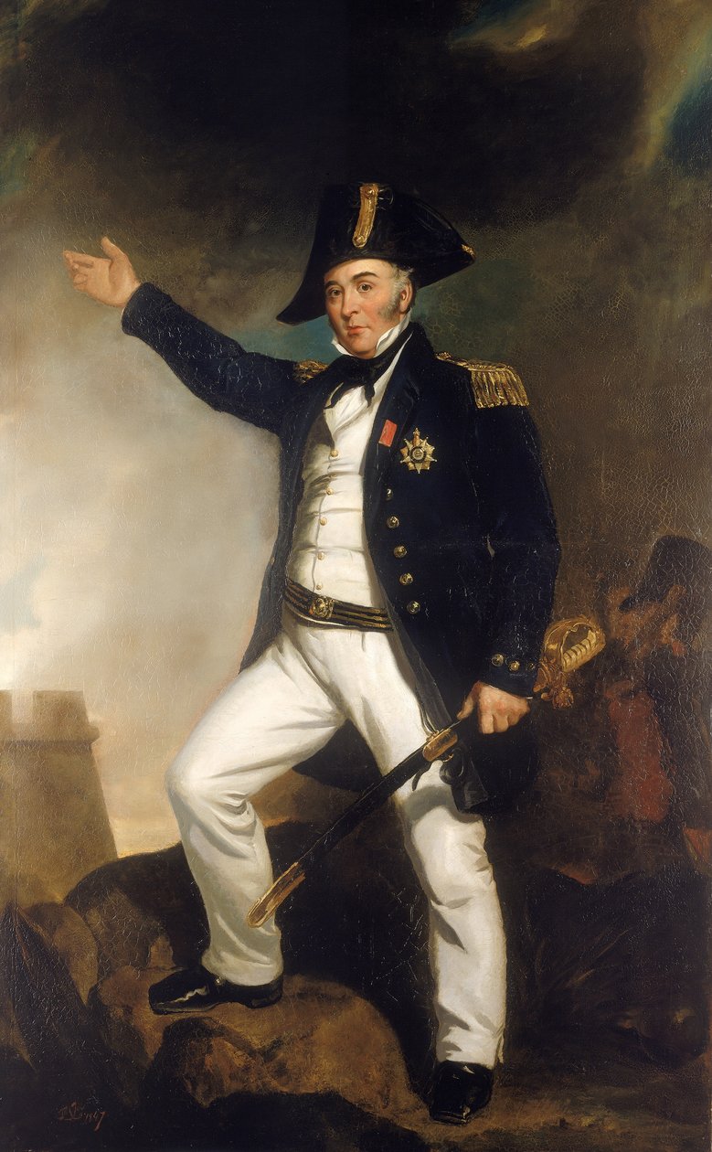 Amiral Sir Charles Napier (1786-1860) - Thomas Musgrave Joy