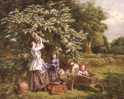 Collecte de fleurs de mai - Thomas P. Hall