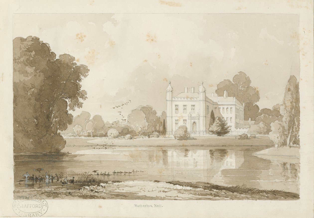 Hatherton Hall - Thomas Peploe Wood