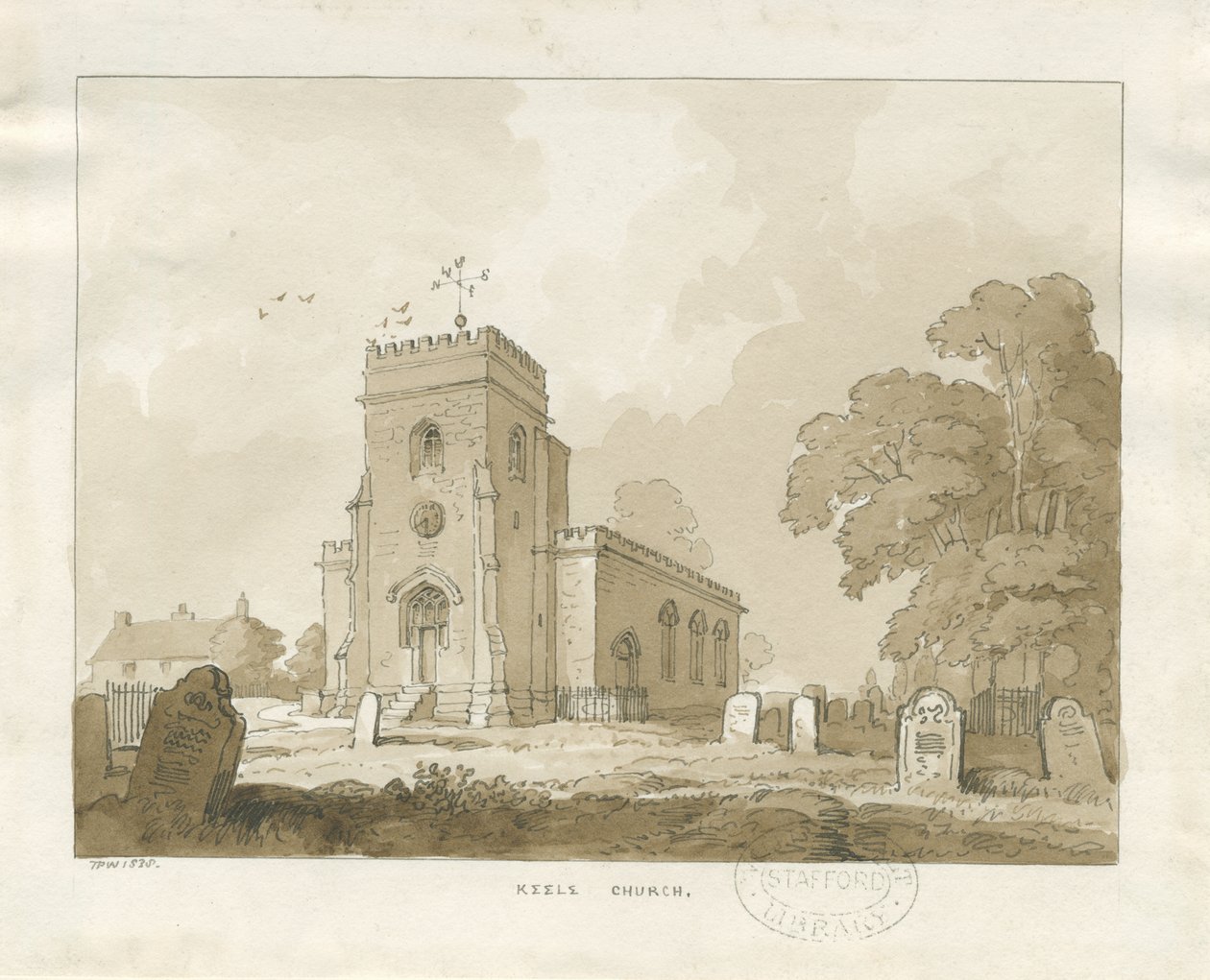 Église de Keele - Thomas Peploe Wood