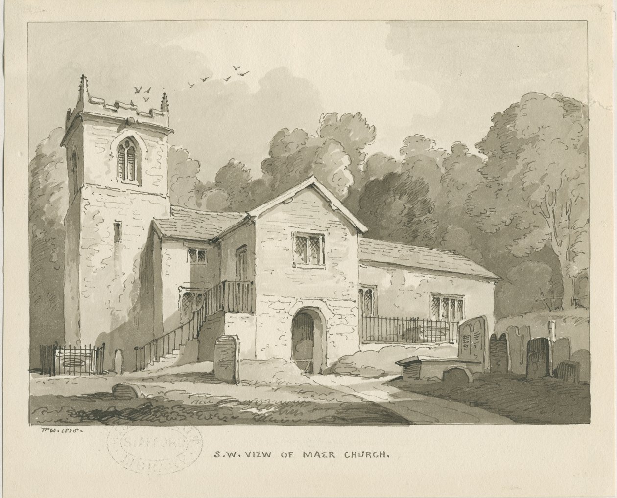 Église de Maer - Thomas Peploe Wood