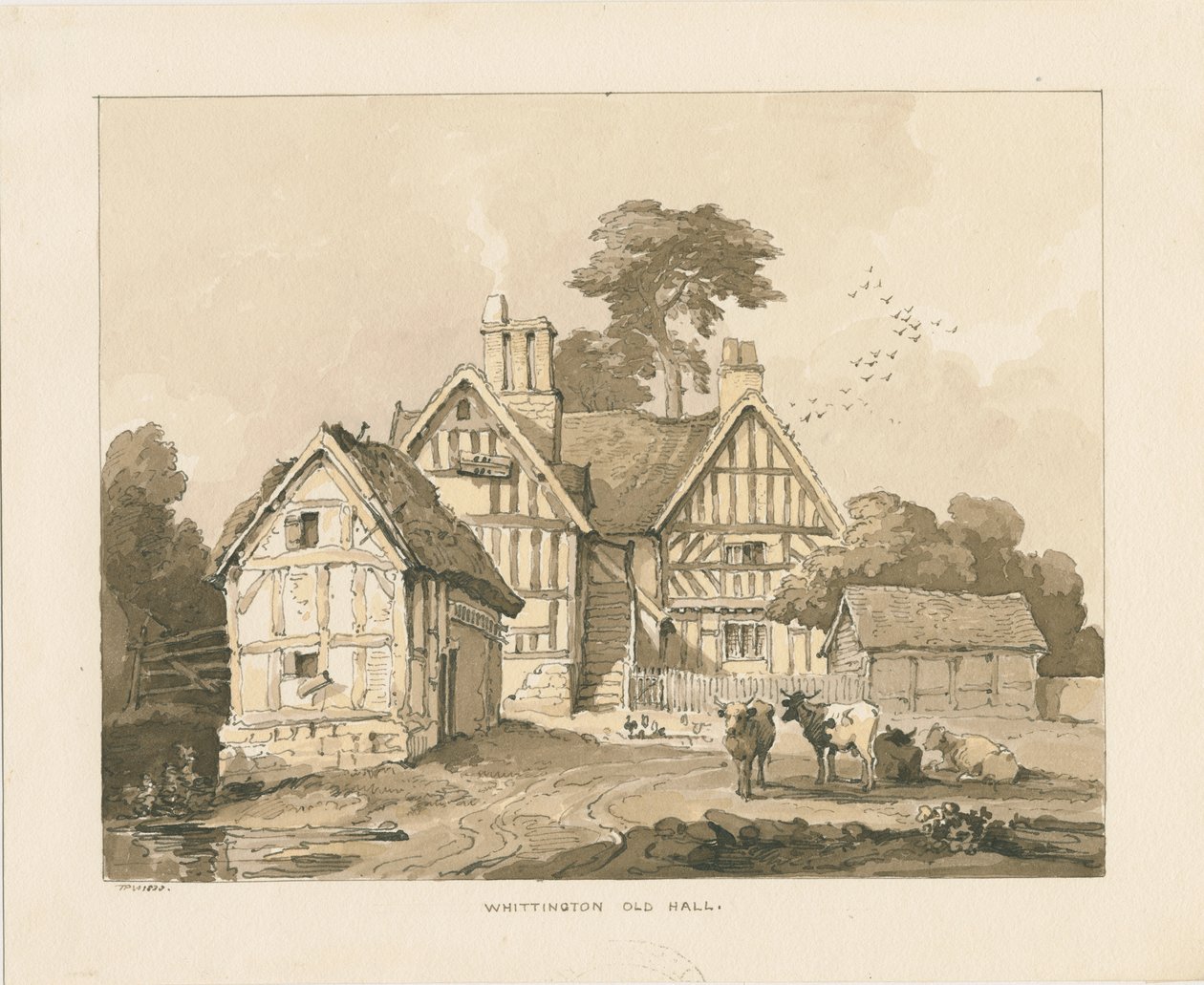 Whittington Hall - Thomas Peploe Wood