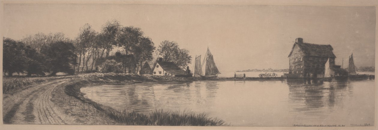 Paysage - Thomas Rathbone Manley