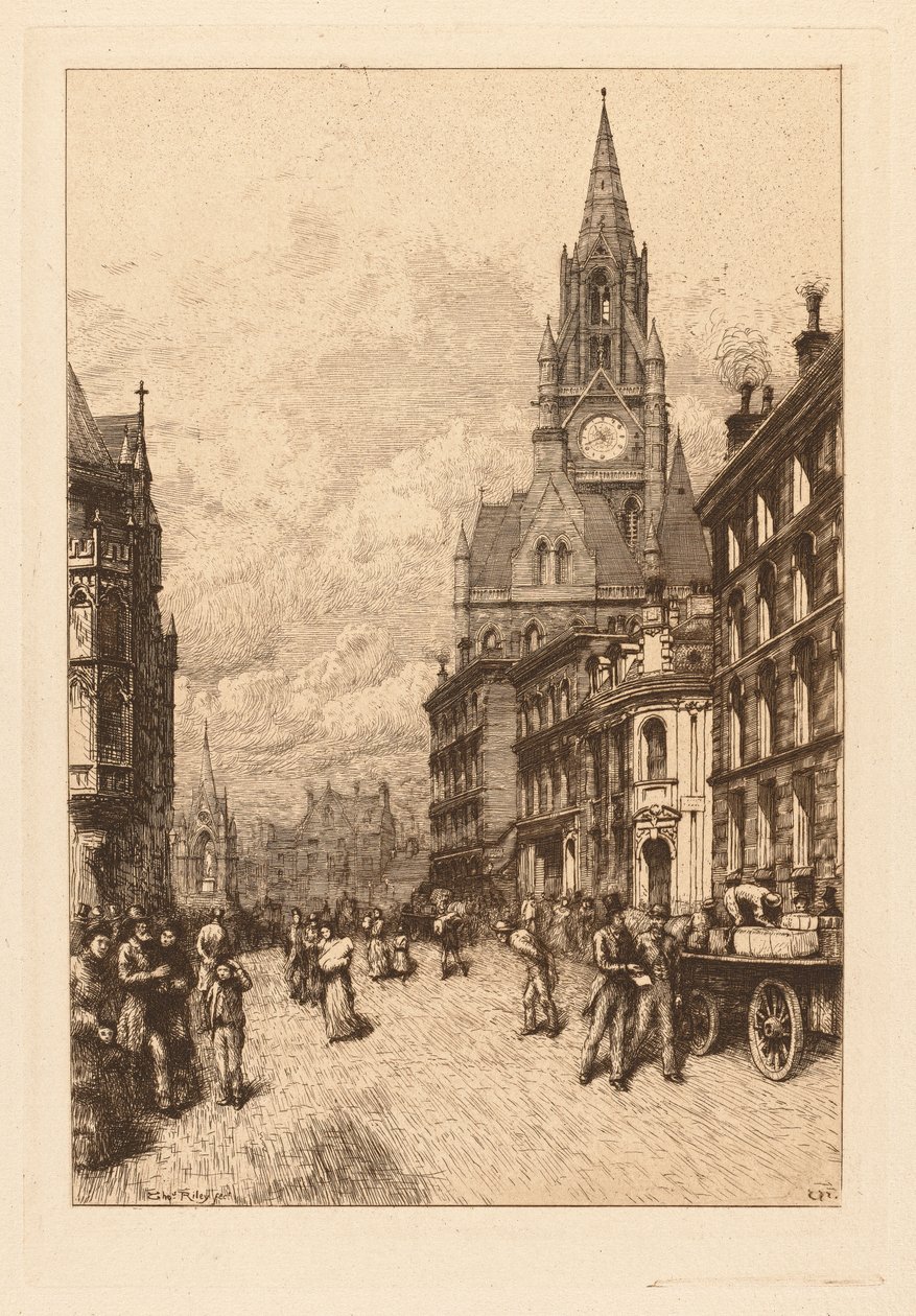 Hôtel de ville, Manchester - Thomas Riley
