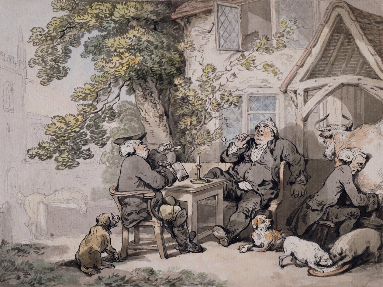 Politiciens de taverne, c.1785-90 - Thomas Rowlandson