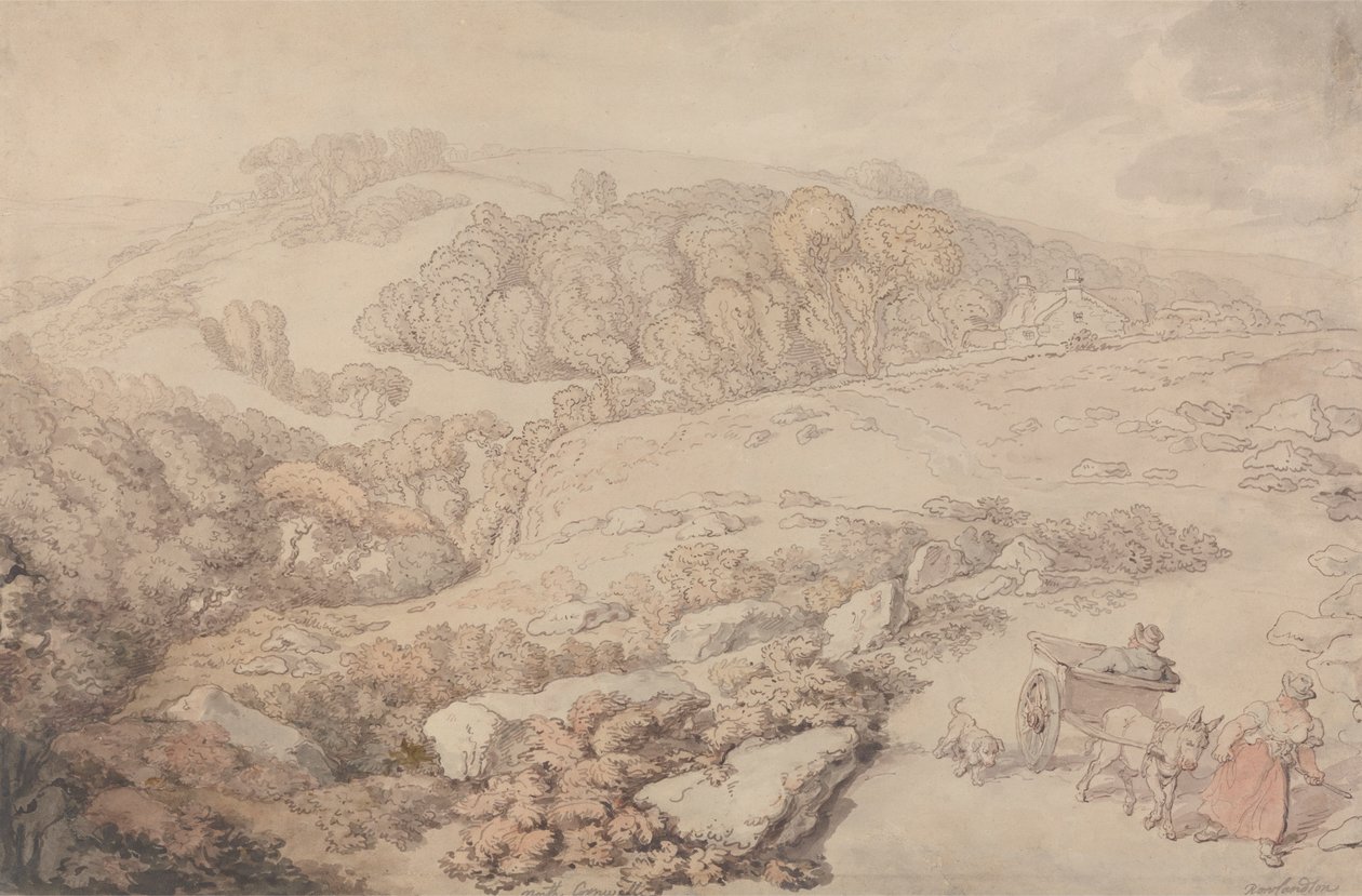 Bodmin Moor - Thomas Rowlandson