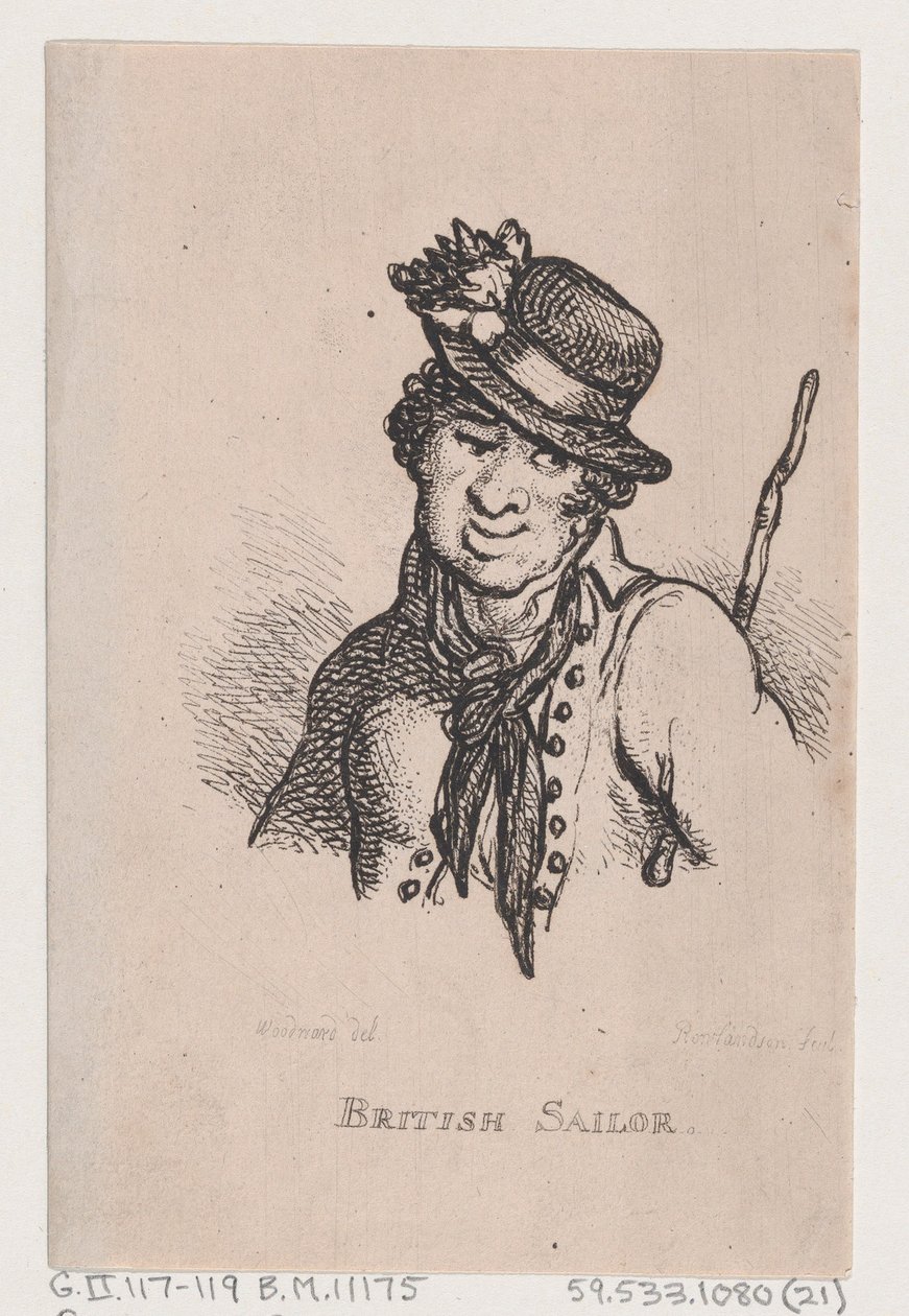 Marin britannique, avril 1808 - Thomas Rowlandson