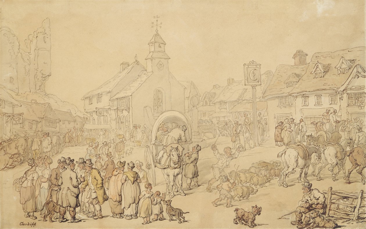 Cardiff - Thomas Rowlandson