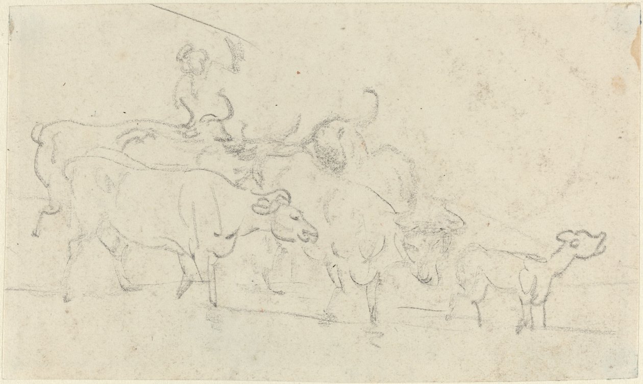 Bétail - Thomas Rowlandson
