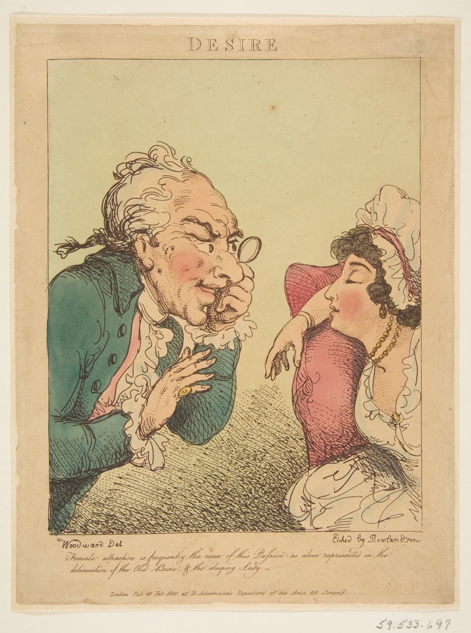 Désir, 21 février 1800 - Thomas Rowlandson