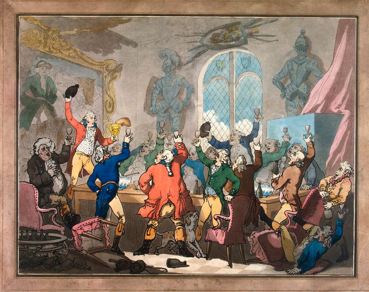 Dîner - Thomas Rowlandson