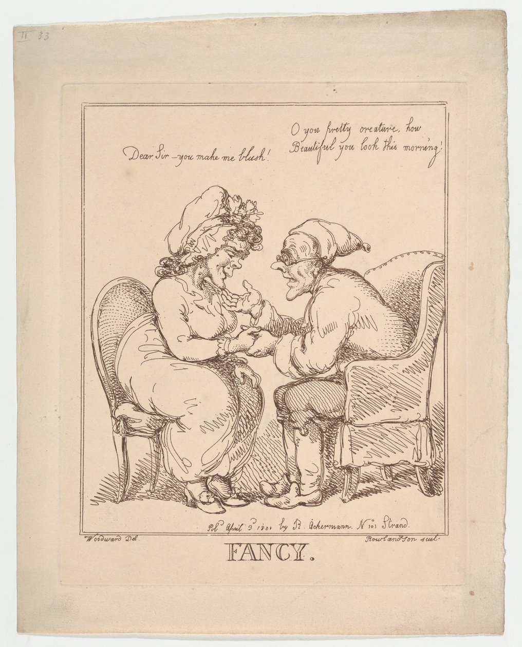Fantaisie, 20 juillet 1801 - Thomas Rowlandson