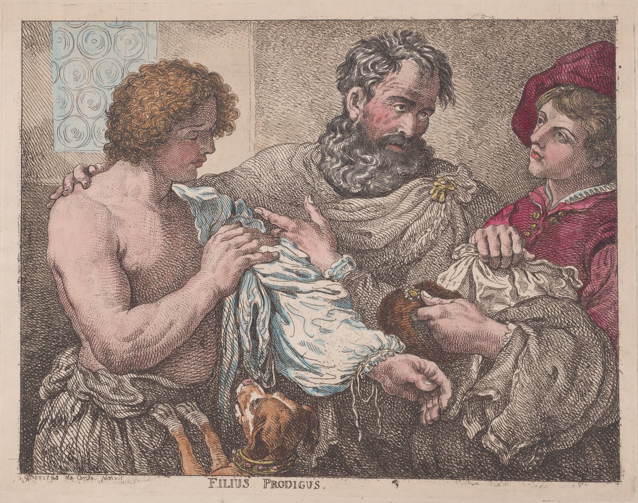 Le Fils prodigue, 1783-95 - Thomas Rowlandson