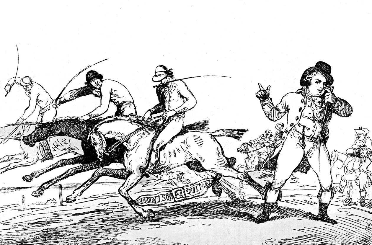 Comment échapper à la victoire, 1791 - Thomas Rowlandson