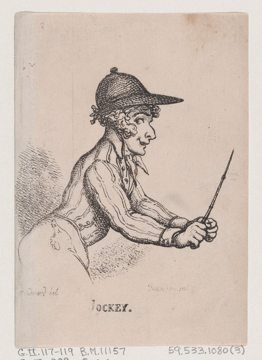 Jockey - Thomas Rowlandson