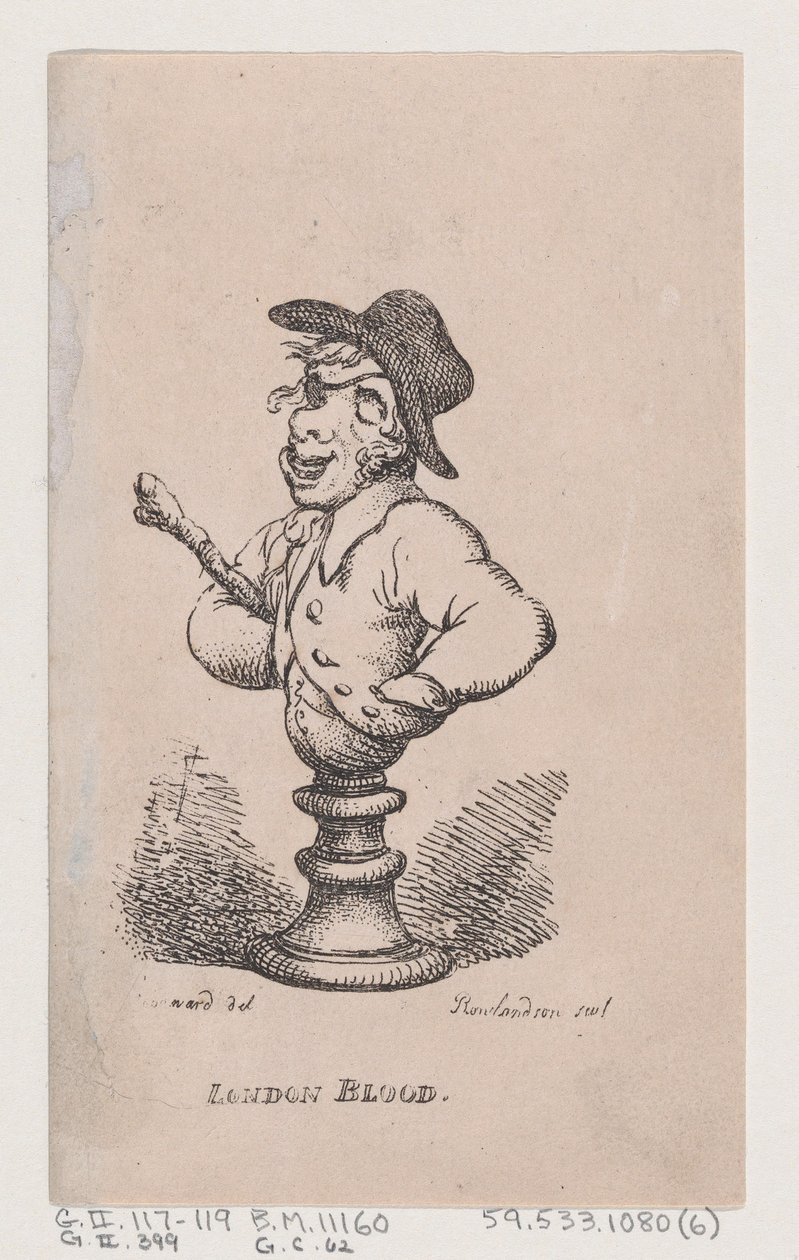 Sang de Londres, avril 1808 - Thomas Rowlandson
