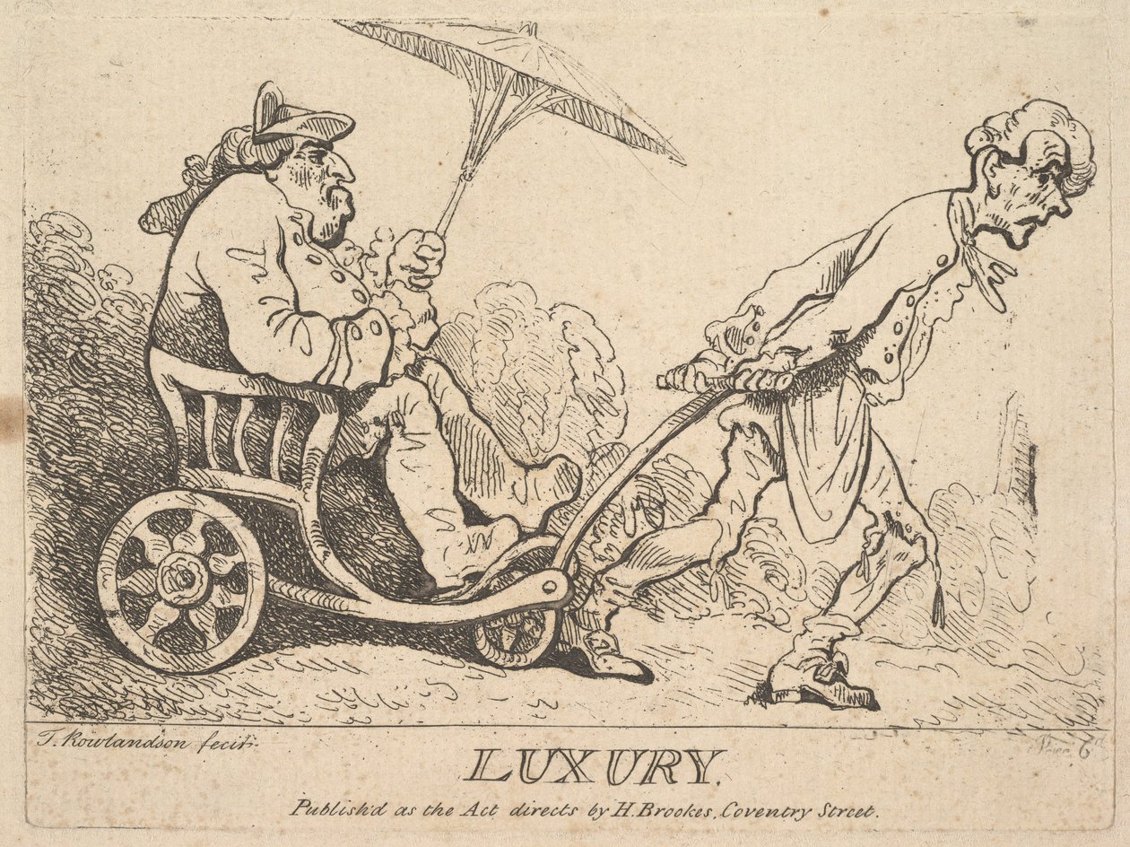 Luxe, [1781] réédité 1786-95 - Thomas Rowlandson
