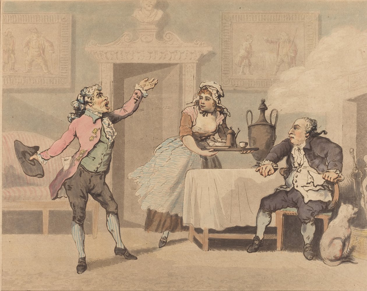 Manager et Spouter, 1784 - Thomas Rowlandson