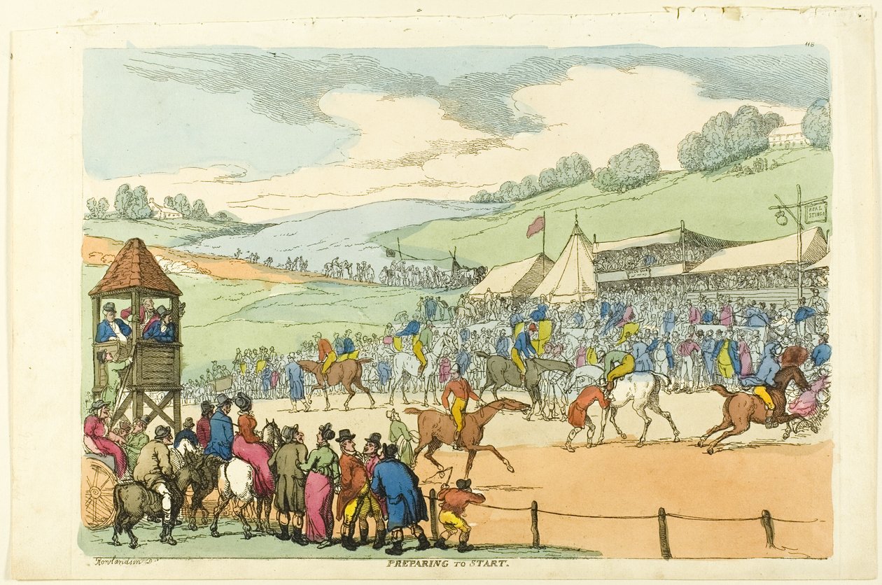 Préparation au départ - Thomas Rowlandson