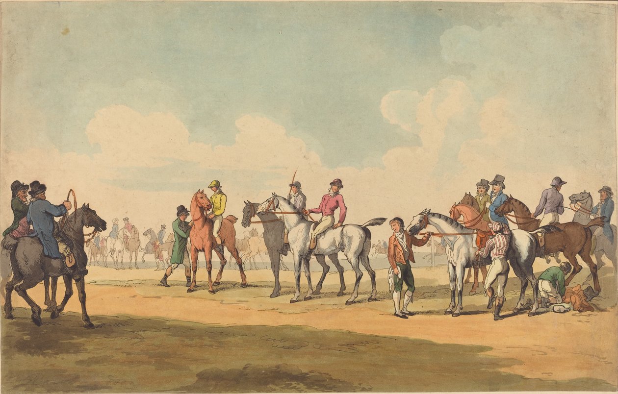 La Course - Thomas Rowlandson