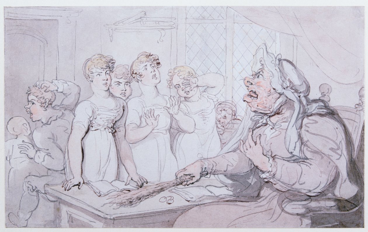 La maîtresse cruelle - Thomas Rowlandson