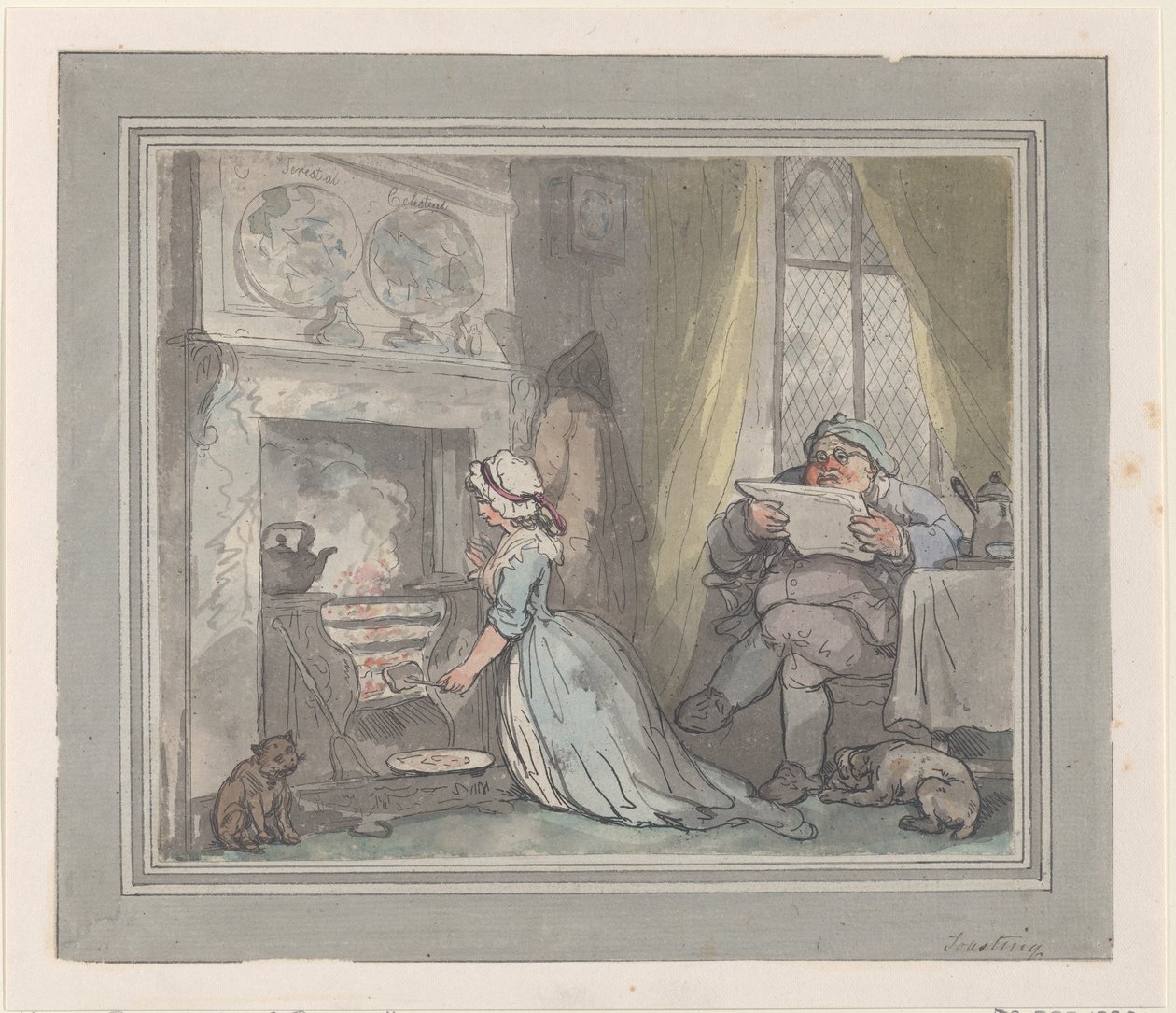 Toast - Thomas Rowlandson