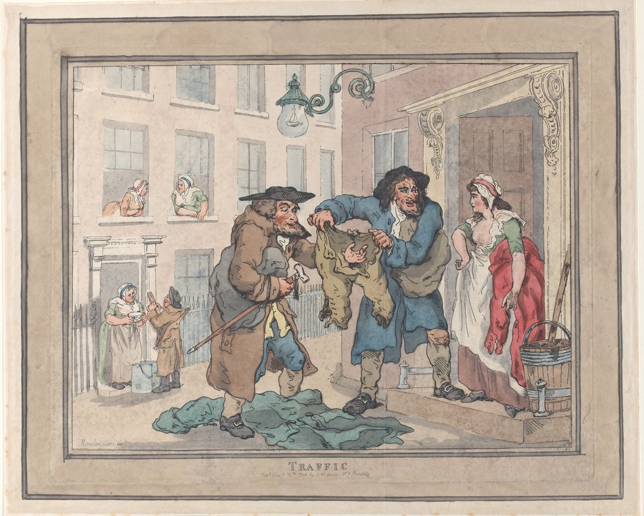 Trafic - Thomas Rowlandson