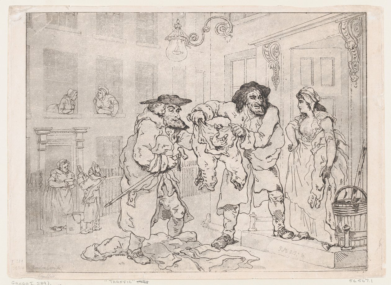 Trafic, 1791 - Thomas Rowlandson