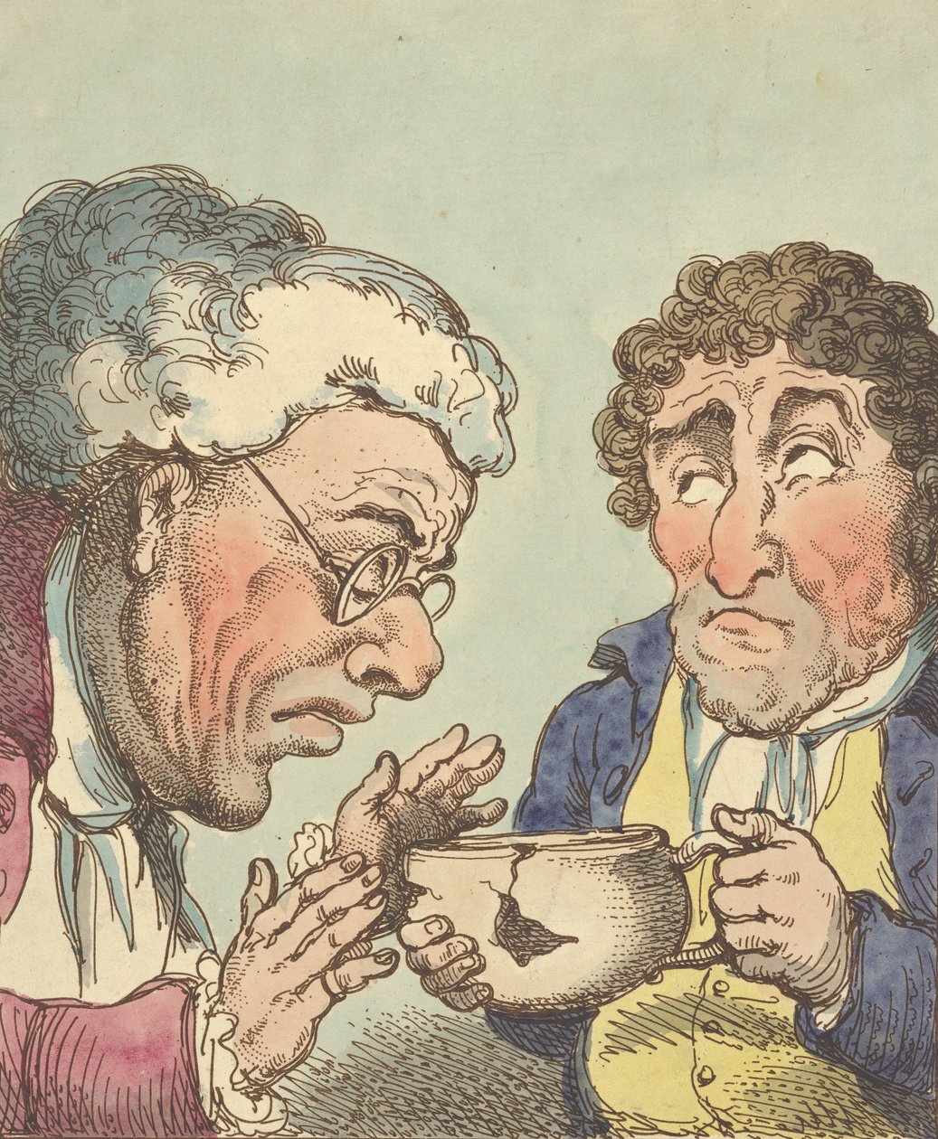 Vénération, 1800 - Thomas Rowlandson