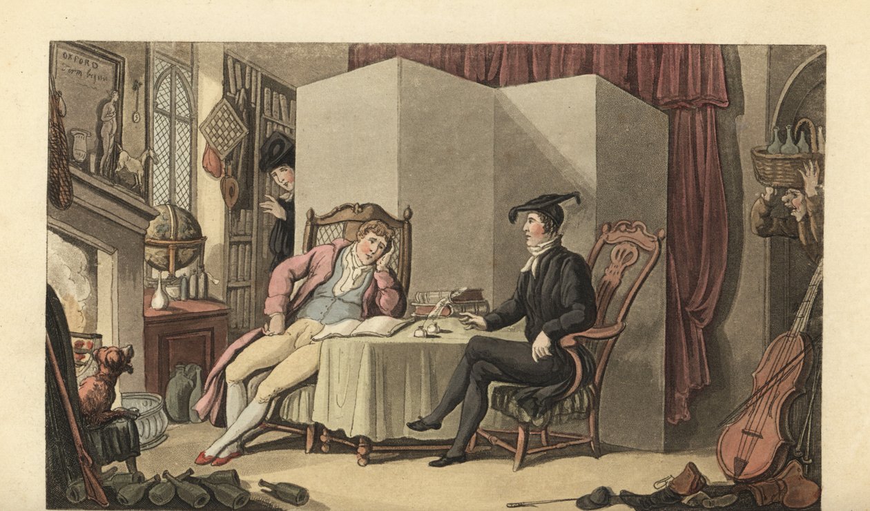 Jeune homme dans sa chambre à l