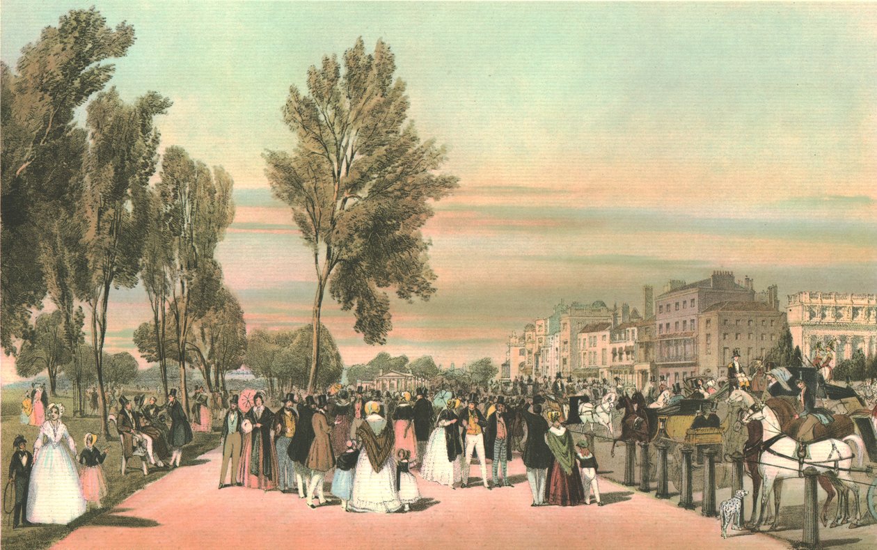 Hyde Park près de Grosvenor Gate - Thomas Shotter Boys