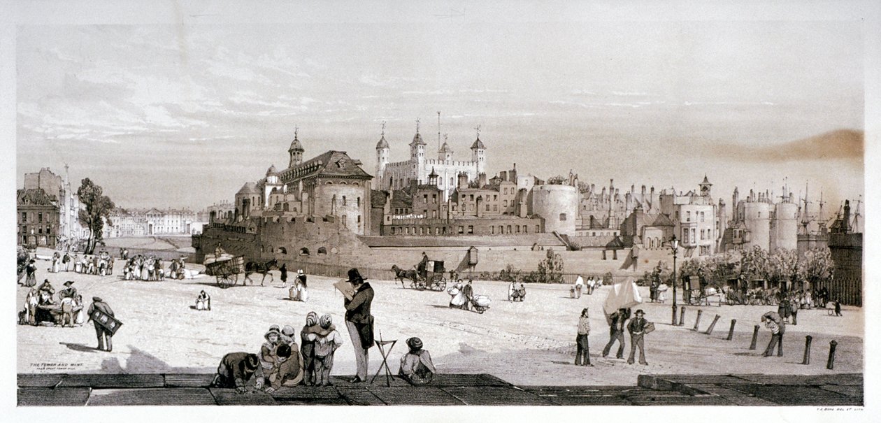 Tour de Londres, 1842 - Thomas Shotter Boys