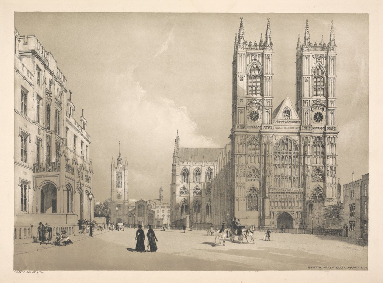 Abbaye de Westminster, hôpital, etc. - Thomas Shotter Boys