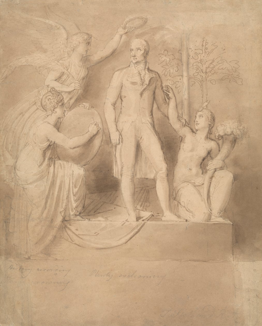 Étude pour le Monument de Wellington - Thomas Stothard