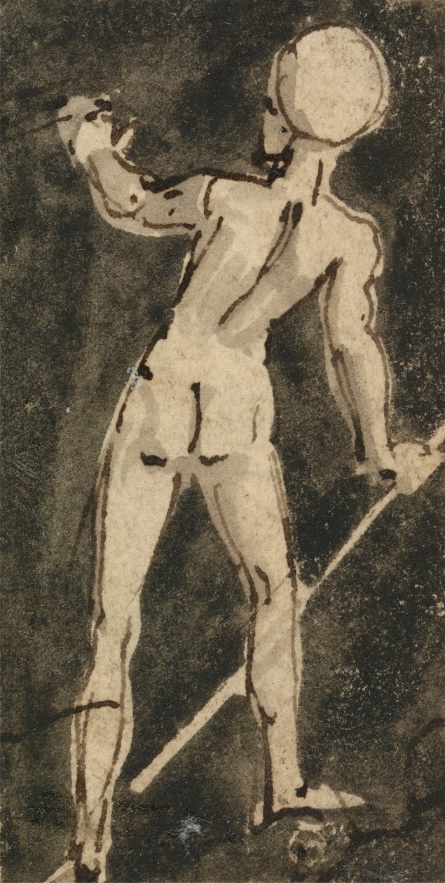 Dos de figure nue - Thomas Stothard