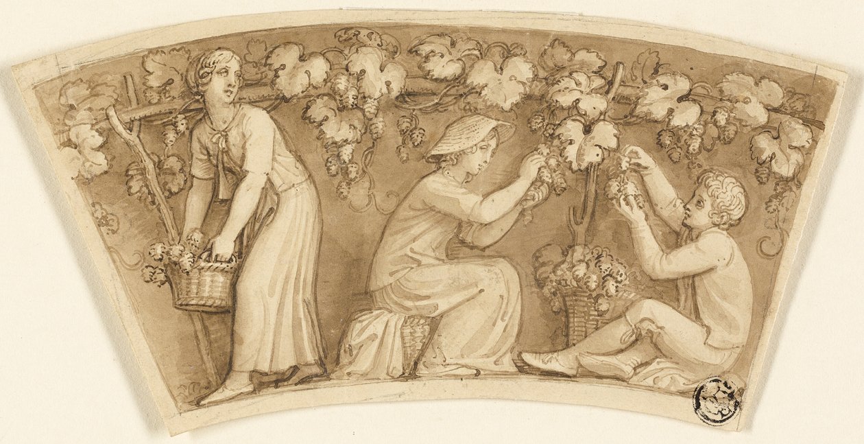 Les cueilleurs de houblon - Thomas Stothard