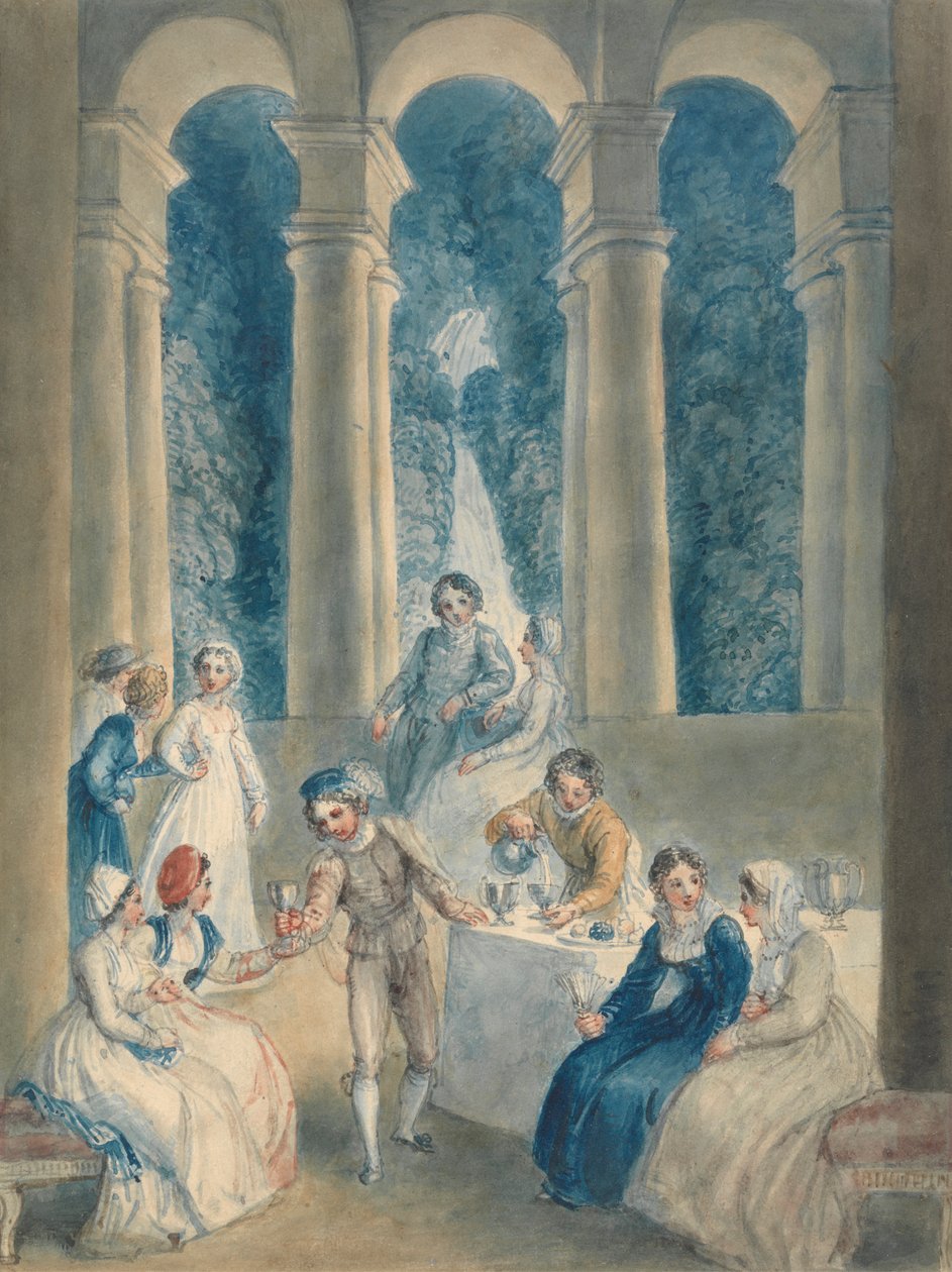 Le dixième jour du Décaméron - Thomas Stothard