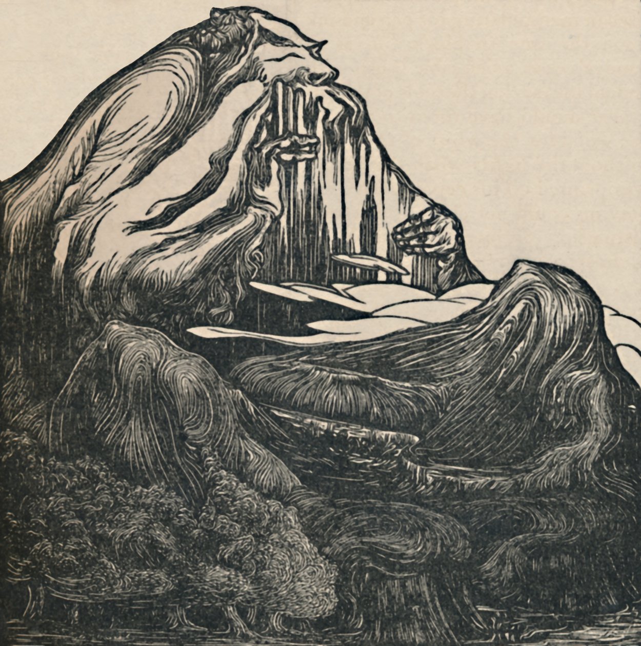 Montagne Pan, vers 1893 - Thomas Sturge Moore