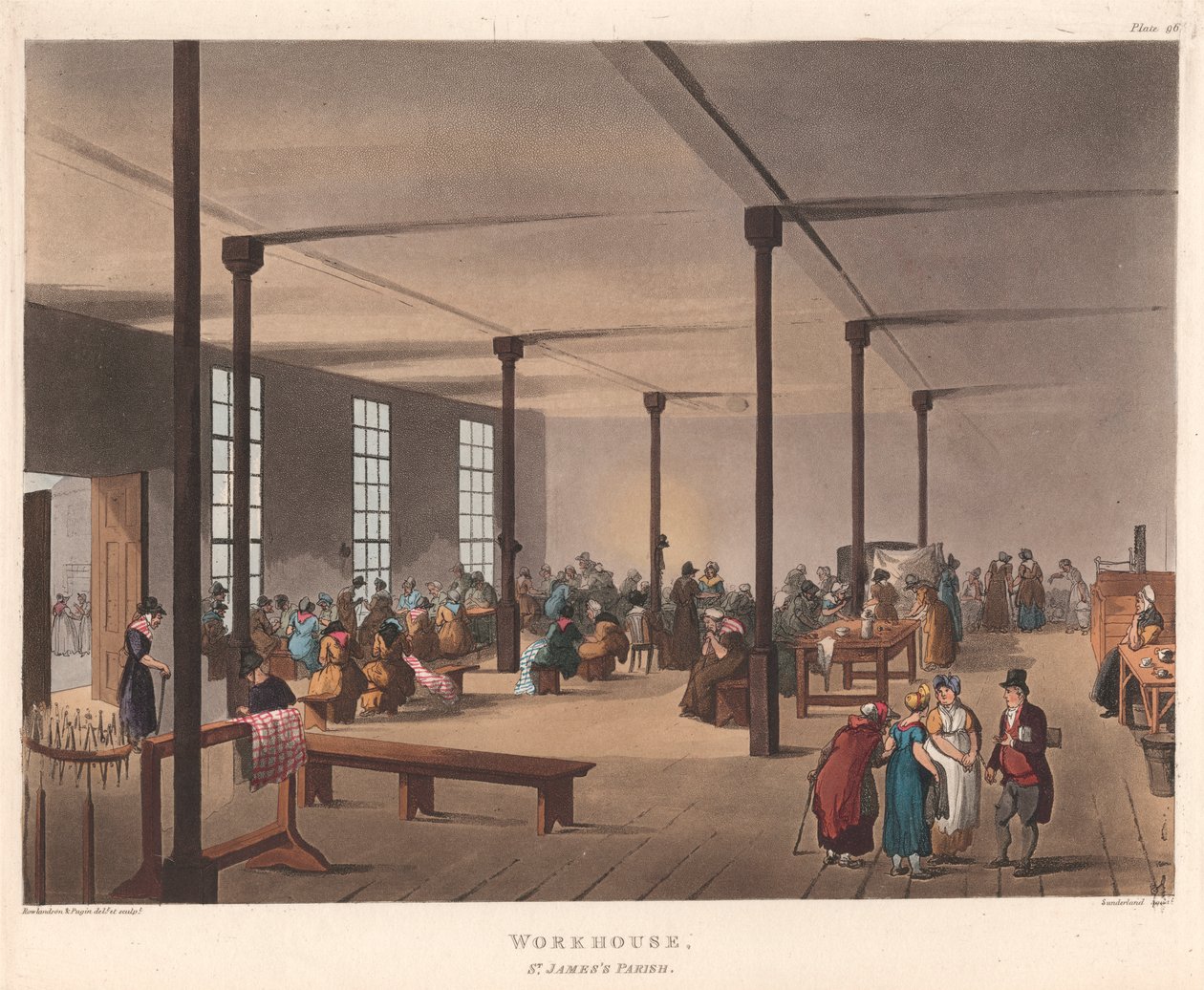 Maison de travail de la paroisse St. James - Thomas Sunderland