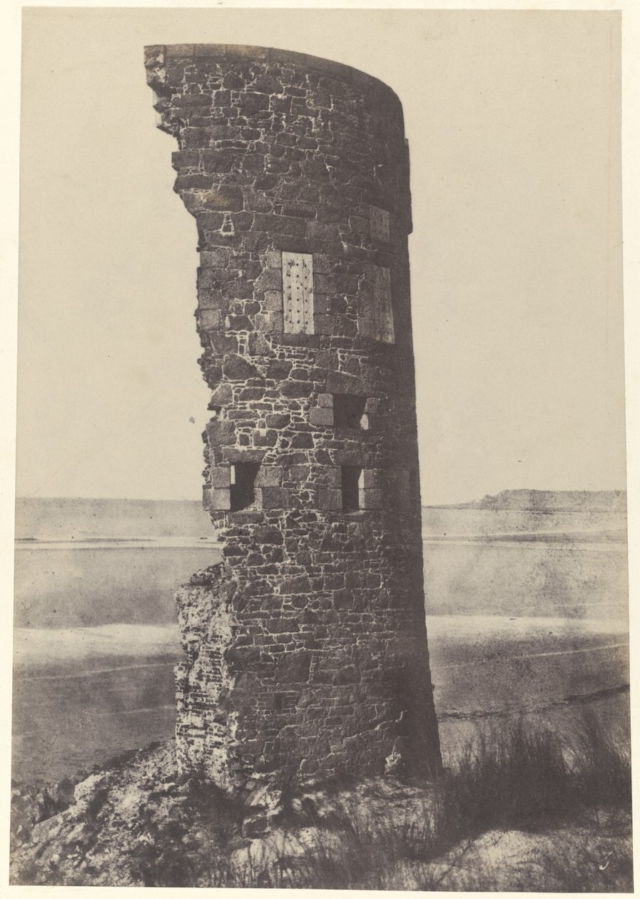 Tour frappée par la foudre, baie de Saint-Ouen - Thomas Sutton