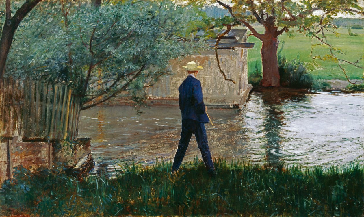 Le pêcheur - Thomas Theodor Heine