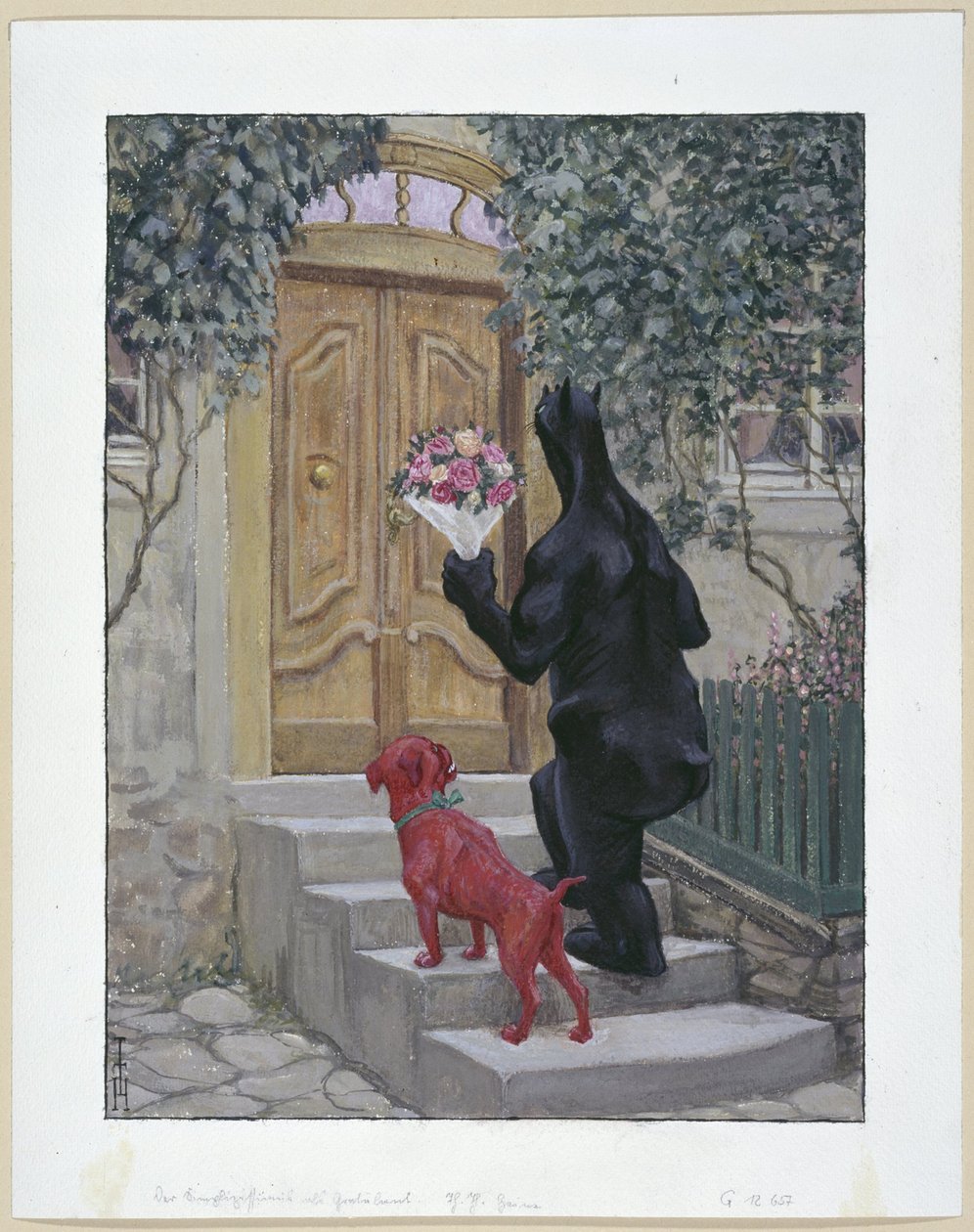 Le Simplicissimus en félicitateur - Thomas Theodor Heine