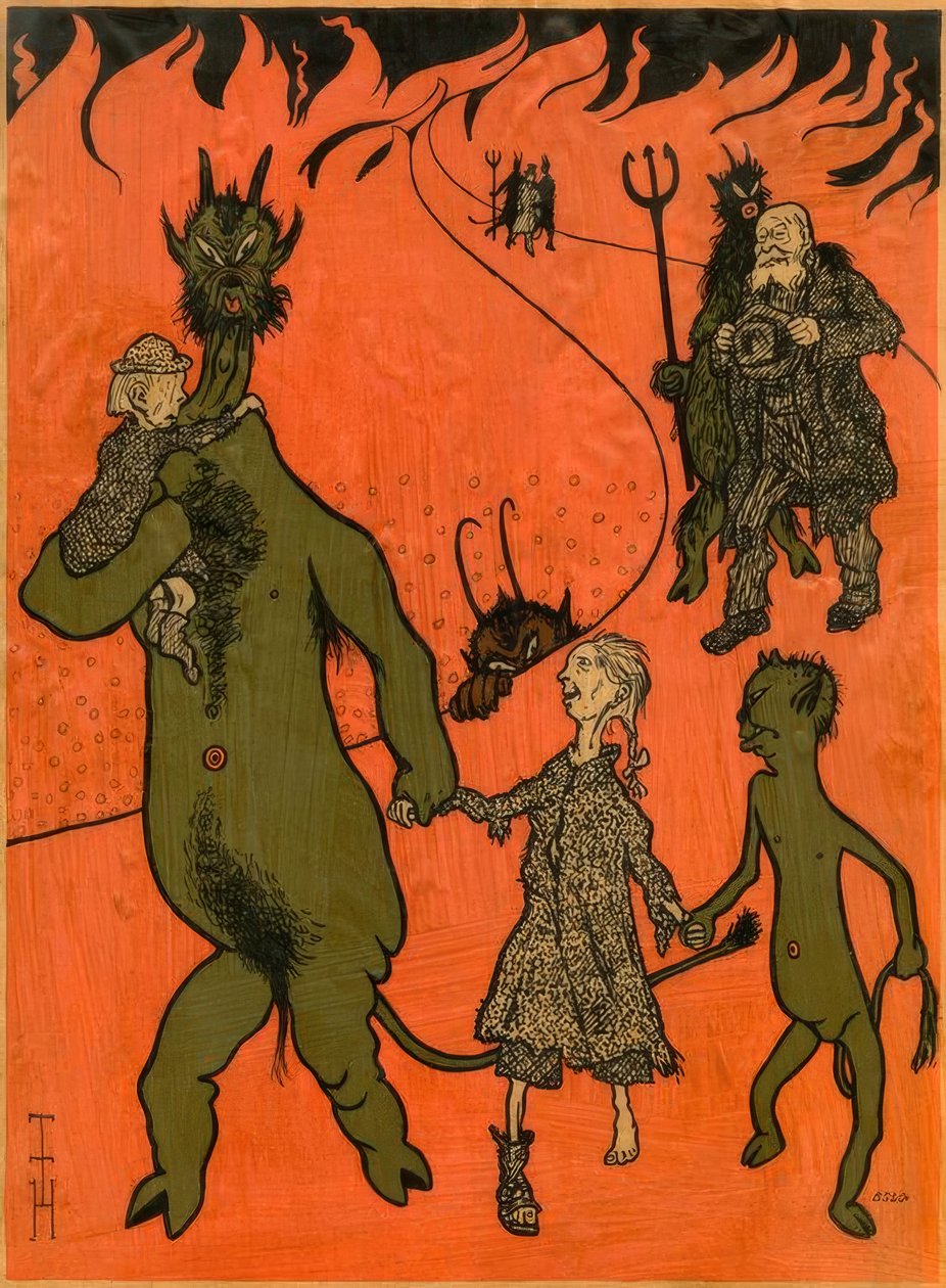 Pénurie de charbon - Thomas Theodor Heine