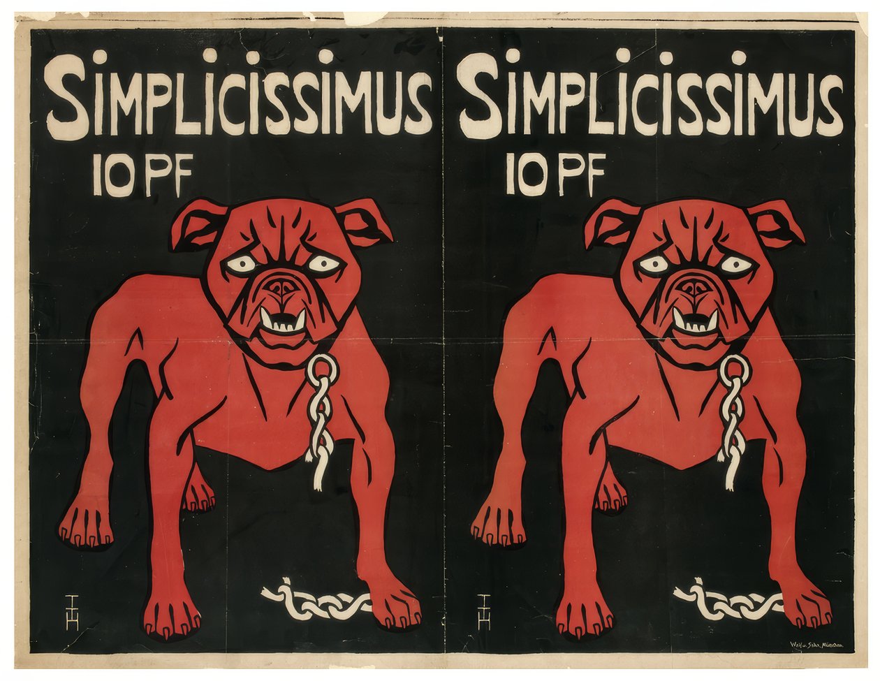 SIMPLICISSIMUS 10 PF - Thomas Theodor Heine