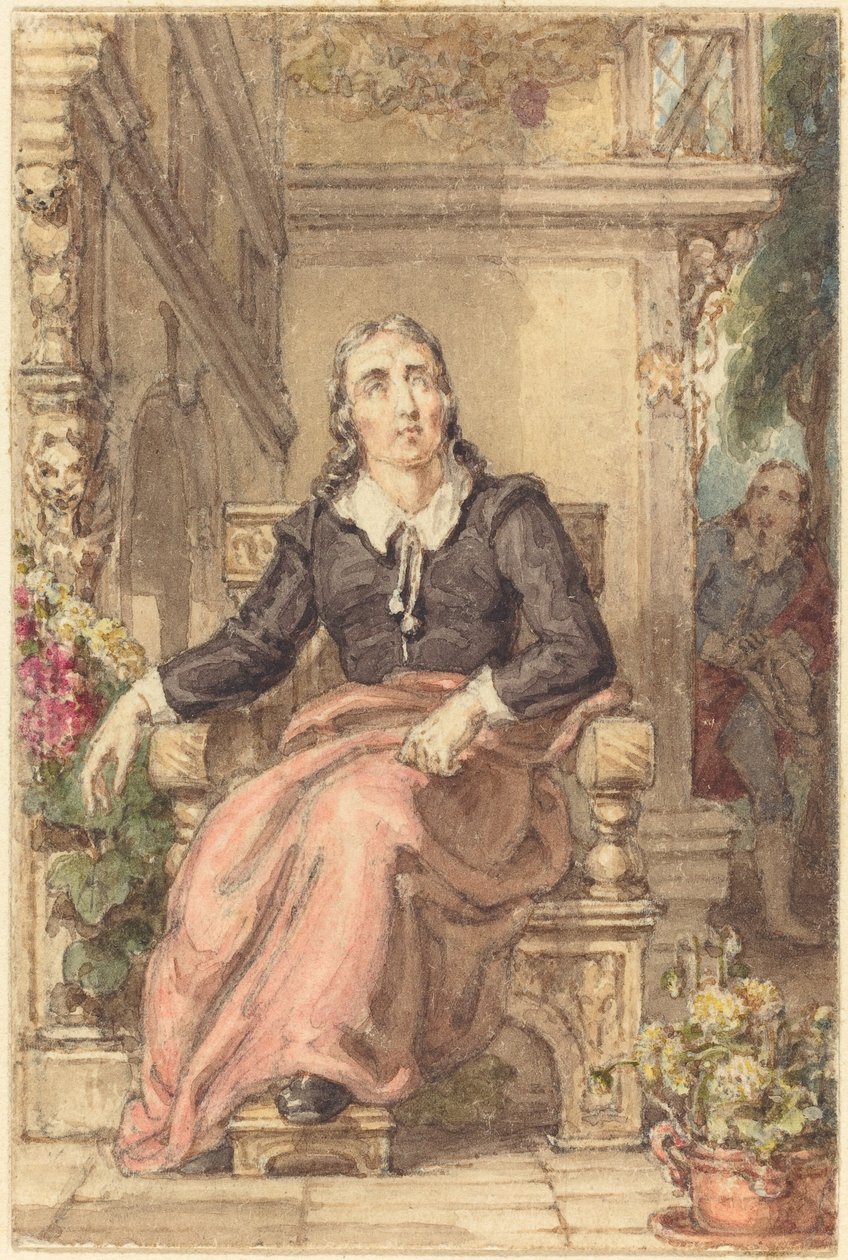 Le Milton aveugle - Thomas Uwins